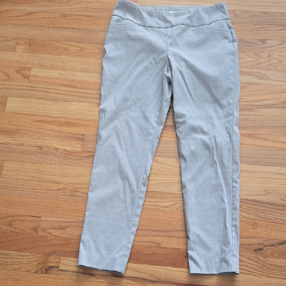Van Heusen Light Gray Cropped Pants